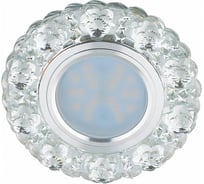 Светильник Fametto DLS-L129 GU5 3 CHROME CLEAR, декоративный, встраиваемый, серия Luciole UL-00002709