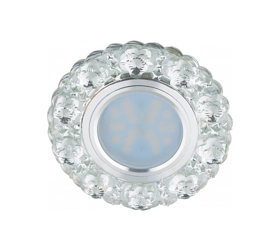 Светильник Fametto DLS-L129 GU5 3 CHROME CLEAR, декоративный, встраиваемый, серия Luciole UL-00002709 1