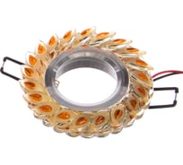 Светильник Fametto DLS-L128 GU5.3 CHROME GOLD, декоративный, встраиваемый, серия Luciole UL-00002708