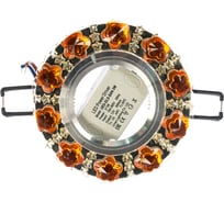 Светильник Fametto DLS-L129 GU5.3 CHROME GOLD, декоративный, встраиваемый, серия Luciole UL-00002710
