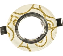 Светильник Fametto DLS-L206 GU5.3 CHROME WHITE, декоративный, встраиваемый, серия Luciole UL-00000381