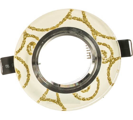 Светильник Fametto DLS-L206 GU5.3 CHROME WHITE, декоративный, встраиваемый, серия Luciole UL-00000381 1