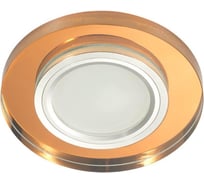 Светильник Fametto DLS-L106 GU5.3 CHROME BRONZE, декоративный, встраиваемый, серия Luciole UL-00000357