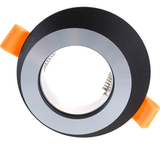 Светильник Fametto DLS-V105 GU5.3 CHROME BLACK, декоративный, встраиваемый, серия Vernissage 10738 1