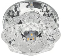 Светильник Fametto DLS-L301 3W GLASSY CLEAR, декоративный, встраиваемый, серия Luciole 10755