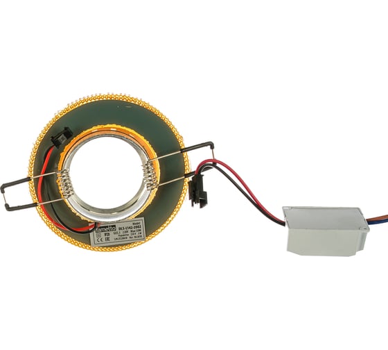 Светильник Fametto DLS-L142 GU5.3 GLASSY LIGHT TEA, декоративный, встраиваемый, серия Luciole UL-00003881