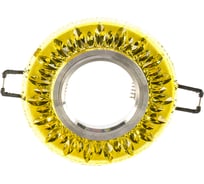 Светильник Fametto DLS-L141 GU5.3 GLASSY GOLD, декоративный, встраиваемый, серия Luciole UL-00003878