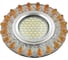 Светильник Fametto DLS-L148 GU5.3 GLASSY GOLD, декоративный, встраиваемый, серия Luciole UL-00003900 1