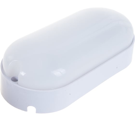 Светодиодный светильник General Lighting Systems ЖКХ овал с датчиком движения 9W 437512