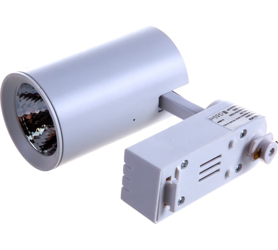 Трековый светодиодный светильник General Lighting Systems 10 Вт 1 фаза  IP20, 65х105х145мм, GTR-10-1-IP20 белый 580002