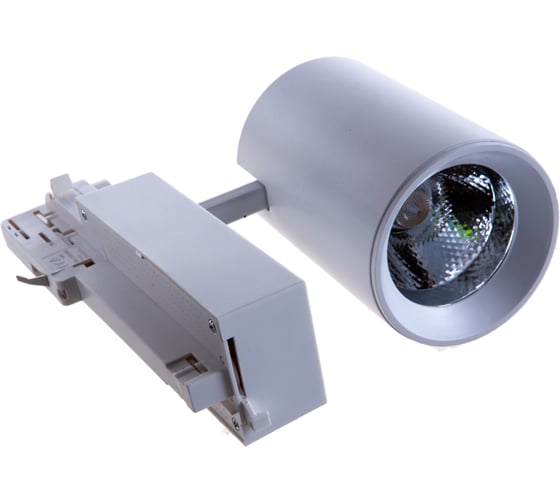 Трековый светильник General Lighting Systems 30 Вт 3 фазы GTR-30-3-IP20 580015