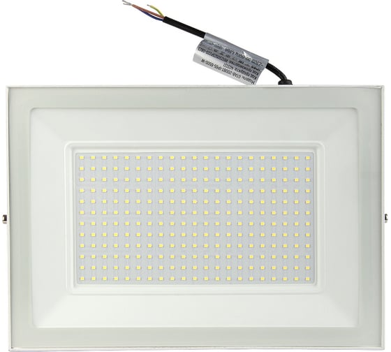 Светодиодный прожектор General Lighting Systems 200Вт 14520Лм 6500К Холодный белый свет IP65 Белый GTAB-200BT-IP65-6500-W 403131