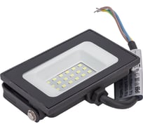 Светодиодный прожектор General Lighting Systems 20Вт 1550Лм 6500К Холодный белый свет IP65 Черный GTAB-20BT-IP65-6500 403110