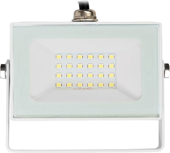 Светодиодный прожектор General Lighting Systems 20Вт 1550Лм 6500К Холодный белый свет IP65 Белый GTAB-20BT-IP65-6500-W 403125