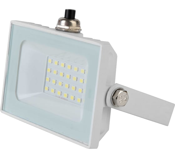 Светодиодный прожектор General Lighting Systems 20Вт 1550Лм 6500К Холодный белый свет IP65 Белый GTAB-20BT-IP65-6500-W 403125