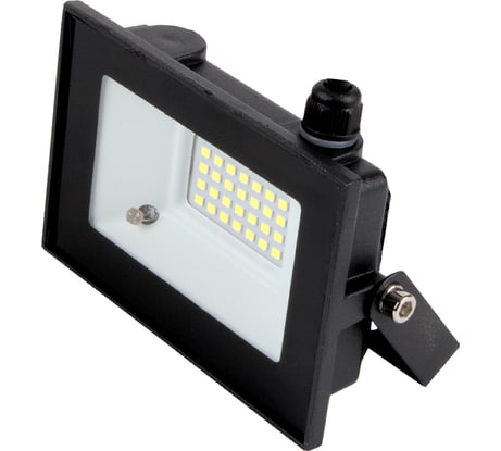 Светодиодный прожектор с микроволновым датчиком General Lighting Systems 30Вт 1650Лм 6500К Холодный белый свет IP65 Черный GTAB-30-IP65-6500-S 403600