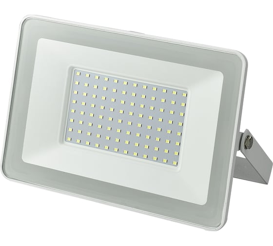 Светодиодный прожектор General Lighting Systems 100Вт 6850Лм 6500К Холодный белый свет IP65 Белый GTAB-100BT-IP65-6500-W 403129 1