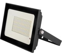 Светодиодный прожектор с микроволновым датчиком General Lighting Systems 50Вт 2310Лм 6500К Холодный белый свет IP65 Черный GTAB-50-IP65-6500-S 403700