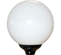 Светильник ЭЛЕТЕХ Шар 400 Б НТУ 06-200-01 опал/корпус Б175 конический черный ИУ 1030480090