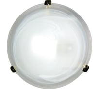 Светильник ЭЛЕТЕХ Дюна, 300, НПБ, 01-2х60-139, М16, белый/клипсы золото 1005150583