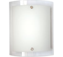 Светильник ЭЛЕТЕХ Консул, 300х250, LED, 18, М75, матовый белый/держатель винтовой золото 1030450003