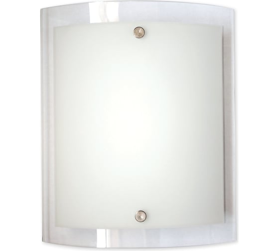 Светильник ЭЛЕТЕХ Консул, 300х250, LED, 18, М75, матовый белый/держатель винтовой золото 1030450003