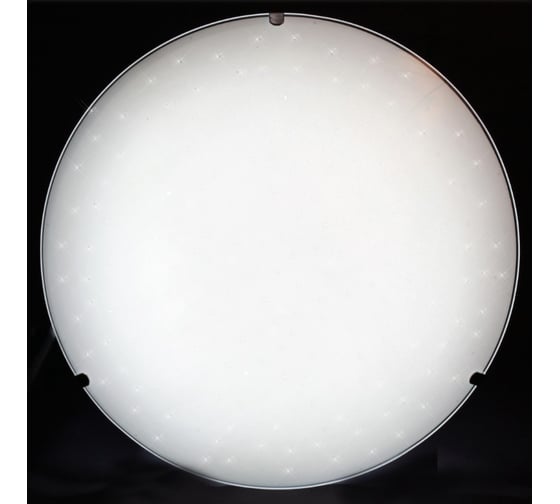 Светильник ЭЛЕТЕХ Искры 275 LED 24 M05 глянцевый белый металлик 275х70, 24Вт 6000К 1030450320