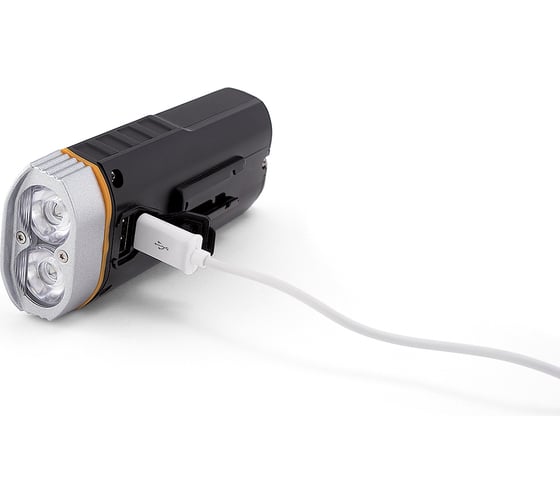 Фонарь ЯРКИЙ ЛУЧ V-500 ВЕЛОФАРА-3 2xCREE XM-L T6 500лм+COB 300лм 3ур.ярк Li-Ion 4400mAh 4606400105992