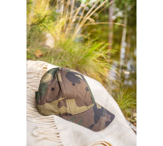 Кепка-фонарь ЯРКИЙ ЛУЧ F.HUNTER FH-014.BB флора woodland 4606400626770