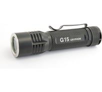 Фонарь ЯРКИЙ ЛУЧ G15 v.2Gryphon CREE XM-L2 max700лм, 4реж., IPX7, акк 18650 2600mAh 4606400106050