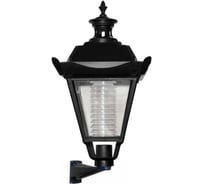 Светильник ЭЛЕТЕХ Онегин НБУ 06-100-03 прозачный, ПК, IP44, корпус черный 1030480184