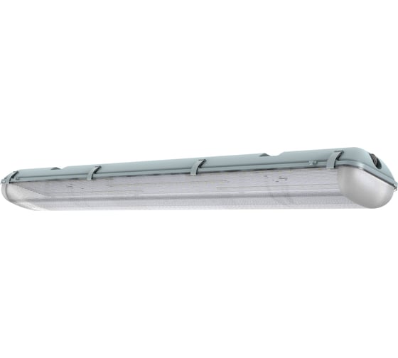 Светодиодный светильник ESLIGHT X2 34 Вт-5000К-Прозрачный IP65 1280х135х105мм 4400Лм ES2103450 1