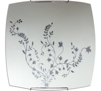 Светильник ЭЛЕТЕХ Нежность, 300х300 мм, НПБ 09-60-003 М83, матовый белый/крепеж хром, 1005205533