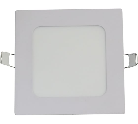 Встраиваемый светодиодный светильник ЭЛЕТЕХ LED-А 117х117 ДПО 01-006-002 4000К/450лм квадрат 1030450418 1