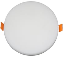 Встраиваемый светодиодный светильник Элетех LED-А, ф120, ДПО, 02-018-001, 4000К/1700лм, круг 1030450427