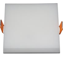Встраиваемый светодиодный светильник ЭЛЕТЕХ LED-А 85х85 ДПО 02-012-002 4000К, 1100лм квадрат 1030450426