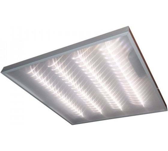 Светодиодный светильник ESLIGHT LG-42Вт-4000К-МИКРО-призма IP20 586х586х40мм 5500Лм ES0304242 1