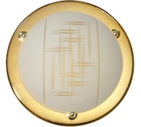 Светильник ЭЛЕТЕХ Элегант, 250, НПБ 01-60-126, М03, матовый белый/корпус золото 1005205591