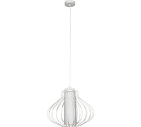 Светильник ЭЛЕТЕХ Грета, 211, плафон Джаз+цилиндр, НСБ 01-60-146, Е27, белый муар 1005404282