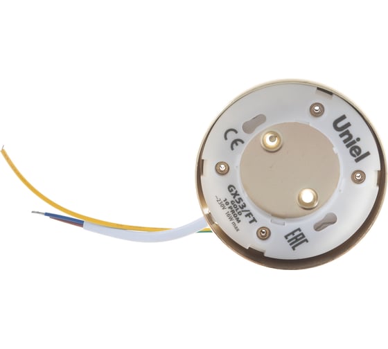 Накладной светильник Uniel GX53/FT GOLD 10 PROM, В составе набора из 10шт. UL-00004147