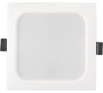 Встраиваемый светильник светодиодный General Lighting Systems 9Вт, 720Лм, 4500К, Нейтральный белый свет, Квадрат, 119х119х26мм GLP-SW3-9BT-118-4 412413