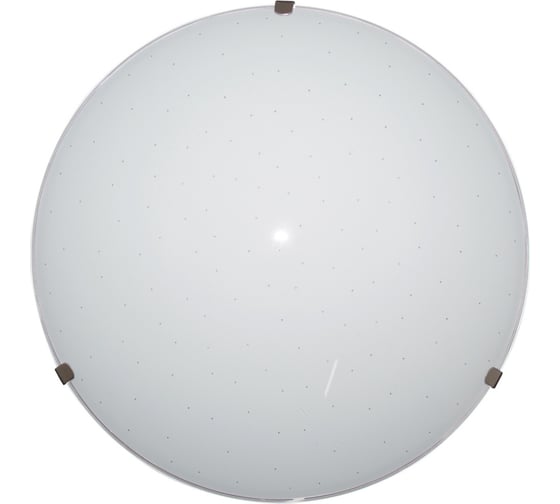 Светодиодный светильник ЭЛЕТЕХ Искры, 250, LED, 18, M15, глянцевый белый/клипсы штамп металлик 1030450319 1