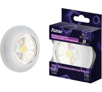 Светодиодный самоклеящийся фонарь-подсветка RITTER , Pushlight, белый 3Вт, 3хААА, IP22 29097 1