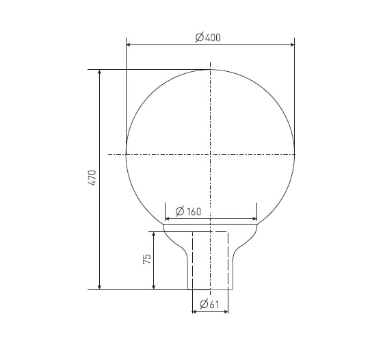 Светильник GALAD ЖТУ-06-150-004 со стеклом молочный IP54 551