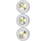 Светодиодный самоклеящийся фонарь-подсветка RITTER Pushlight, 3Вт, 3хААА, IP22, белый 29098 8 8