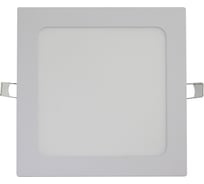 Встраиваемый светодиодный светильник ЭЛЕТЕХ LED-А, 167x167, ДПО, 01-012-002, 4000К/1000лм, квадрат 1030450420