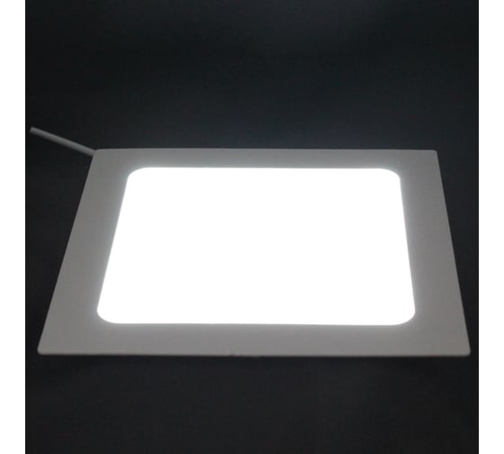Встраиваемый светодиодный светильник ЭЛЕТЕХ LED-А, 167x167, ДПО, 01-012-002, 4000К/1000лм, квадрат 1030450420