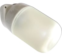 Светильник ЭЛЕТЕХ Линда, 110, НББ 19-60-006, IP54, матовый/корпус наклонный керамический белый 1005050073
