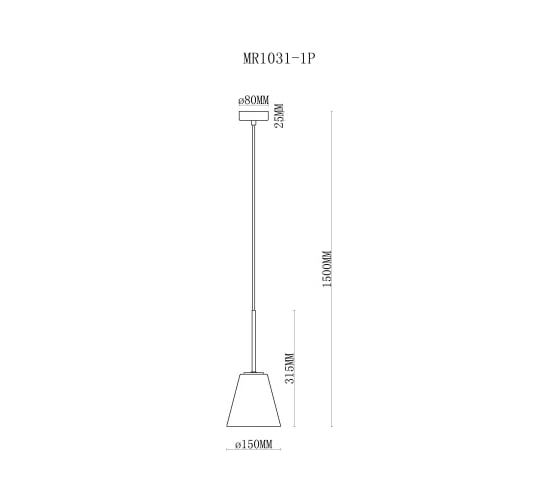 Подвесной светильник MyFar Stiven MR1031-1P
