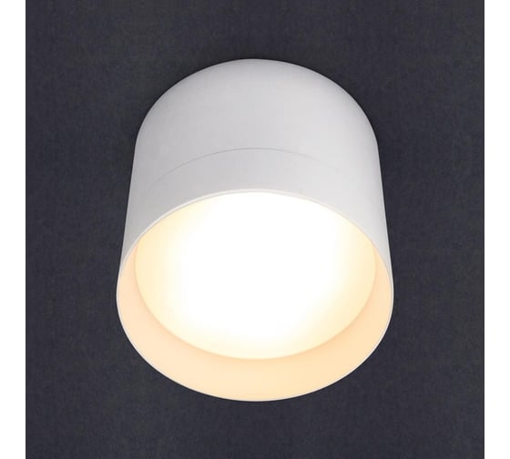Накладной светильник General Lighting Systems металлический спот GX53, 82х70мм, башня, белый, IP20 GWL-GX53-M-IP20 661343